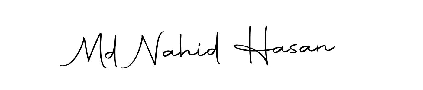 You can use this online signature creator to create a handwritten signature for the name Md Nahid Hasan. This is the best online autograph maker. Md Nahid Hasan signature style 10 images and pictures png