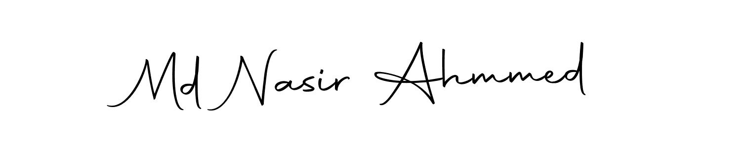 Here are the top 10 professional signature styles for the name Md Nasir Ahmmed. These are the best autograph styles you can use for your name. Md Nasir Ahmmed signature style 10 images and pictures png