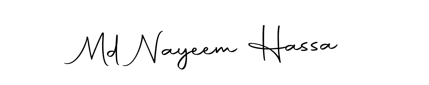 Also You can easily find your signature by using the search form. We will create Md Nayeem Hassa name handwritten signature images for you free of cost using Autography-DOLnW sign style. Md Nayeem Hassa signature style 10 images and pictures png