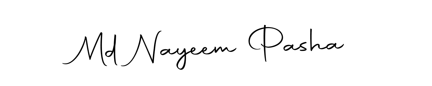 Here are the top 10 professional signature styles for the name Md Nayeem Pasha. These are the best autograph styles you can use for your name. Md Nayeem Pasha signature style 10 images and pictures png