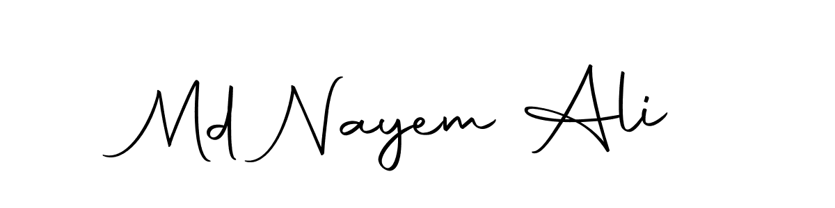 Also we have Md Nayem Ali name is the best signature style. Create professional handwritten signature collection using Autography-DOLnW autograph style. Md Nayem Ali signature style 10 images and pictures png