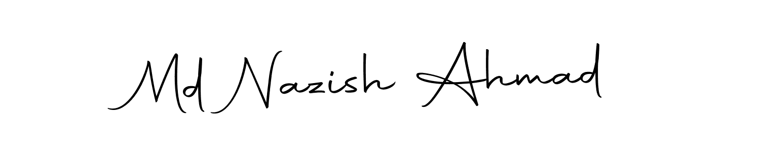 Here are the top 10 professional signature styles for the name Md Nazish Ahmad. These are the best autograph styles you can use for your name. Md Nazish Ahmad signature style 10 images and pictures png