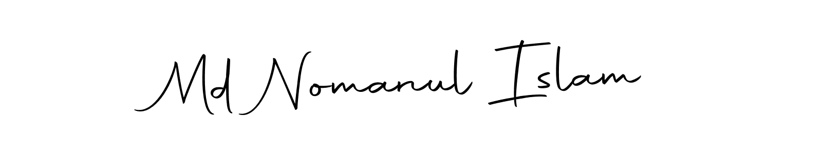 You can use this online signature creator to create a handwritten signature for the name Md Nomanul Islam. This is the best online autograph maker. Md Nomanul Islam signature style 10 images and pictures png
