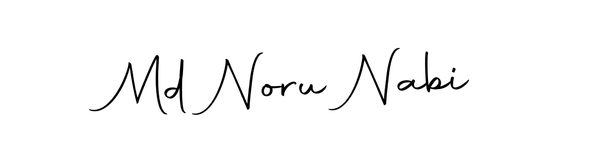 Make a beautiful signature design for name Md Noru Nabi. With this signature (Autography-DOLnW) style, you can create a handwritten signature for free. Md Noru Nabi signature style 10 images and pictures png