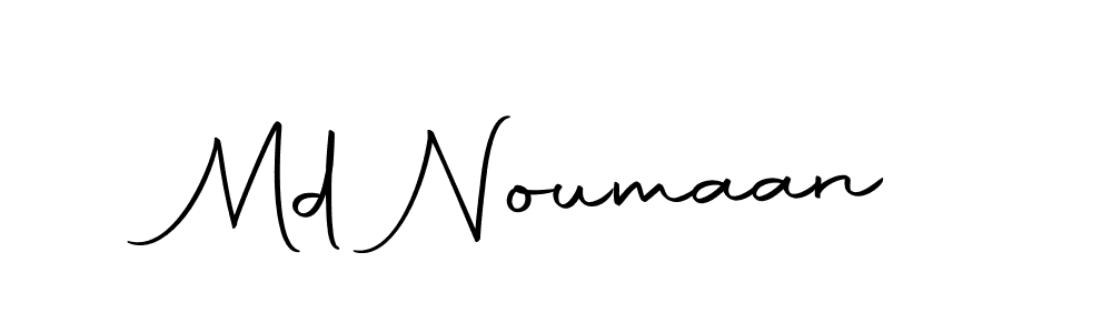Make a beautiful signature design for name Md Noumaan. With this signature (Autography-DOLnW) style, you can create a handwritten signature for free. Md Noumaan signature style 10 images and pictures png
