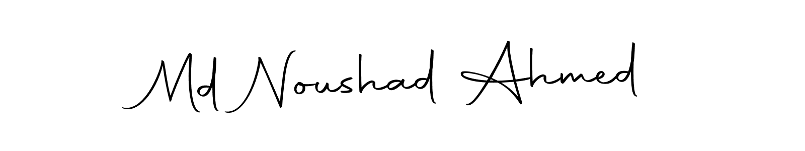 How to make Md Noushad Ahmed signature? Autography-DOLnW is a professional autograph style. Create handwritten signature for Md Noushad Ahmed name. Md Noushad Ahmed signature style 10 images and pictures png