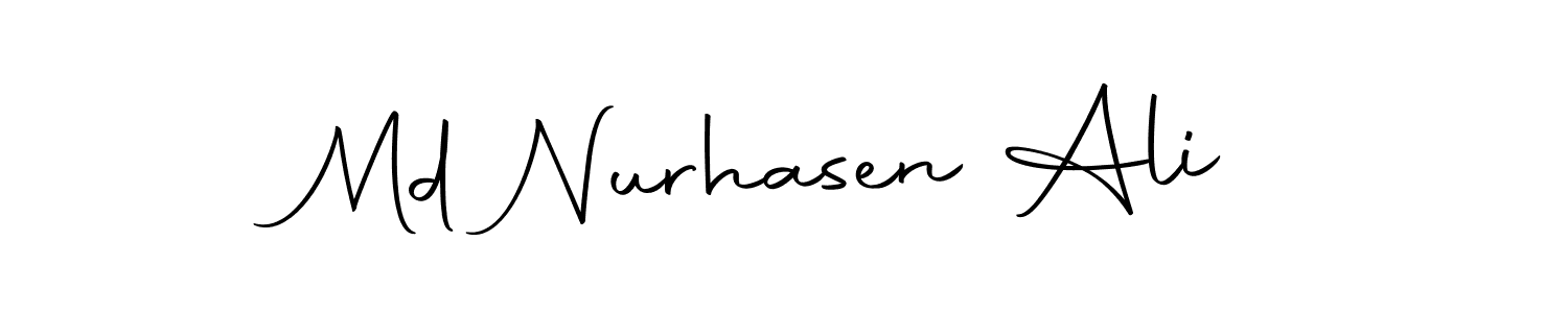 Md Nurhasen Ali stylish signature style. Best Handwritten Sign (Autography-DOLnW) for my name. Handwritten Signature Collection Ideas for my name Md Nurhasen Ali. Md Nurhasen Ali signature style 10 images and pictures png