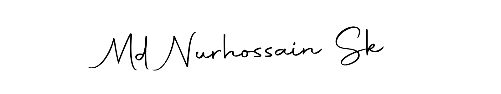 Here are the top 10 professional signature styles for the name Md Nurhossain Sk. These are the best autograph styles you can use for your name. Md Nurhossain Sk signature style 10 images and pictures png