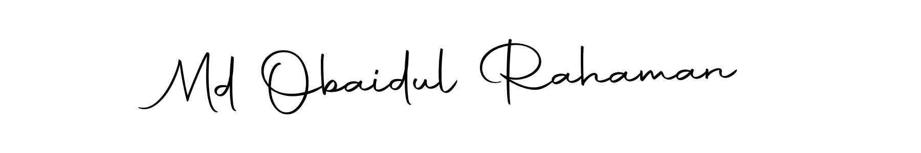 It looks lik you need a new signature style for name Md Obaidul Rahaman. Design unique handwritten (Autography-DOLnW) signature with our free signature maker in just a few clicks. Md Obaidul Rahaman signature style 10 images and pictures png