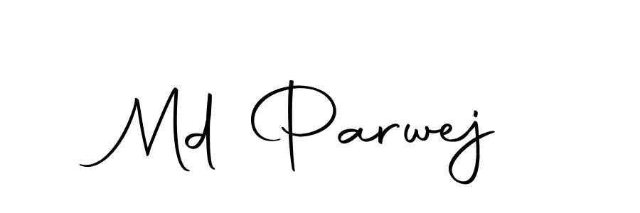 if you are searching for the best signature style for your name Md Parwej. so please give up your signature search. here we have designed multiple signature styles  using Autography-DOLnW. Md Parwej signature style 10 images and pictures png
