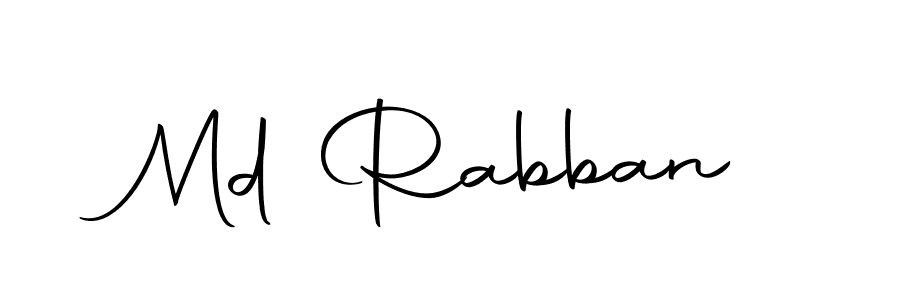 How to make Md Rabban signature? Autography-DOLnW is a professional autograph style. Create handwritten signature for Md Rabban name. Md Rabban signature style 10 images and pictures png