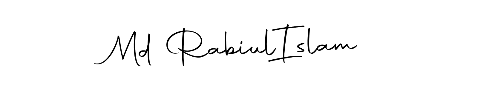 This is the best signature style for the Md Rabiul  Islam name. Also you like these signature font (Autography-DOLnW). Mix name signature. Md Rabiul  Islam signature style 10 images and pictures png
