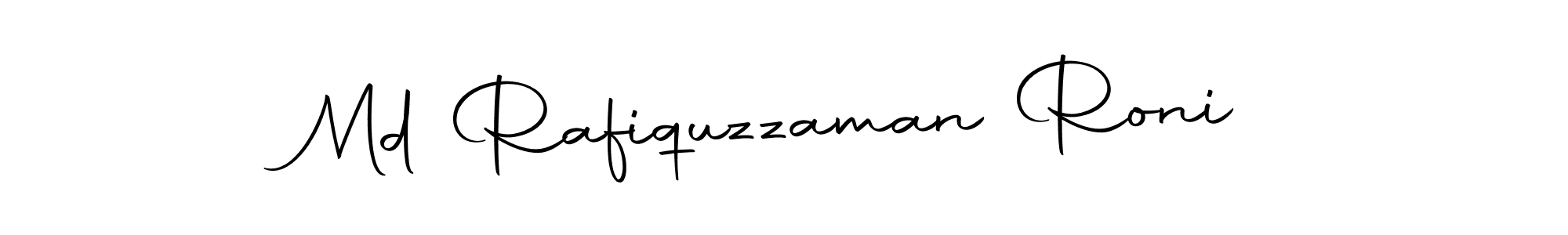 You can use this online signature creator to create a handwritten signature for the name Md Rafiquzzaman Roni. This is the best online autograph maker. Md Rafiquzzaman Roni signature style 10 images and pictures png
