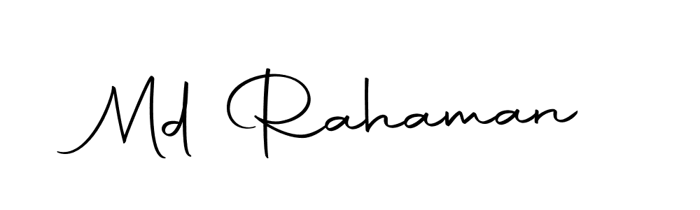 Also we have Md Rahaman name is the best signature style. Create professional handwritten signature collection using Autography-DOLnW autograph style. Md Rahaman signature style 10 images and pictures png