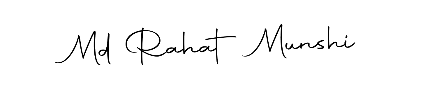 Similarly Autography-DOLnW is the best handwritten signature design. Signature creator online .You can use it as an online autograph creator for name Md Rahat Munshi. Md Rahat Munshi signature style 10 images and pictures png