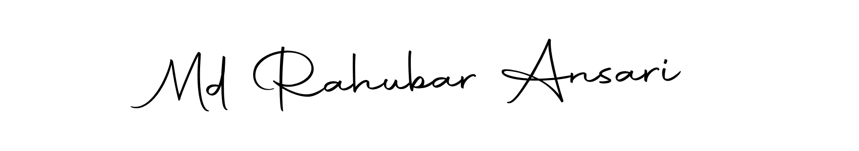 The best way (Autography-DOLnW) to make a short signature is to pick only two or three words in your name. The name Md Rahubar Ansari include a total of six letters. For converting this name. Md Rahubar Ansari signature style 10 images and pictures png