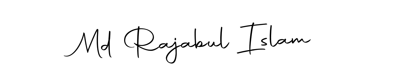 Design your own signature with our free online signature maker. With this signature software, you can create a handwritten (Autography-DOLnW) signature for name Md Rajabul Islam. Md Rajabul Islam signature style 10 images and pictures png