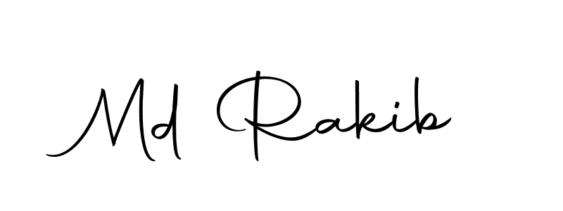 Create a beautiful signature design for name Md Rakib. With this signature (Autography-DOLnW) fonts, you can make a handwritten signature for free. Md Rakib signature style 10 images and pictures png