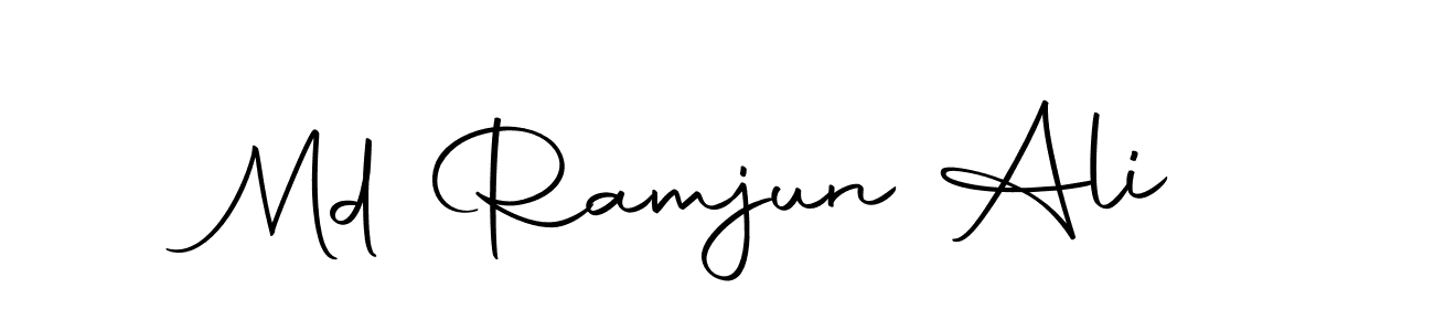 Similarly Autography-DOLnW is the best handwritten signature design. Signature creator online .You can use it as an online autograph creator for name Md Ramjun Ali. Md Ramjun Ali signature style 10 images and pictures png