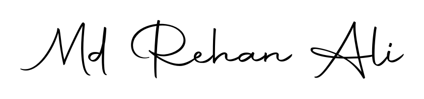 Explore multiple handwriting variations for Md Rehan Ali including this stunning Autography-DOLnW design. Free to use across all platforms. Md Rehan Ali signature style 10 images and pictures png