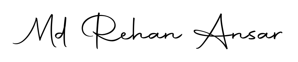 This is the best signature style for the Md Rehan Ansar name. Also you like these signature font (Autography-DOLnW). Mix name signature. Md Rehan Ansar signature style 10 images and pictures png