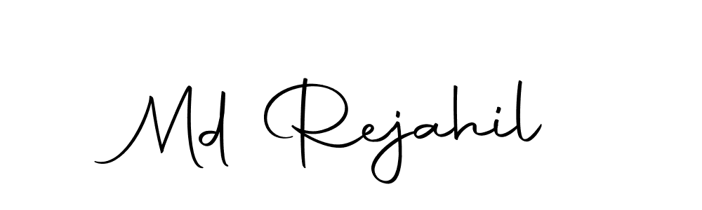 The best way (Autography-DOLnW) to make a short signature is to pick only two or three words in your name. The name Md Rejahil include a total of six letters. For converting this name. Md Rejahil signature style 10 images and pictures png