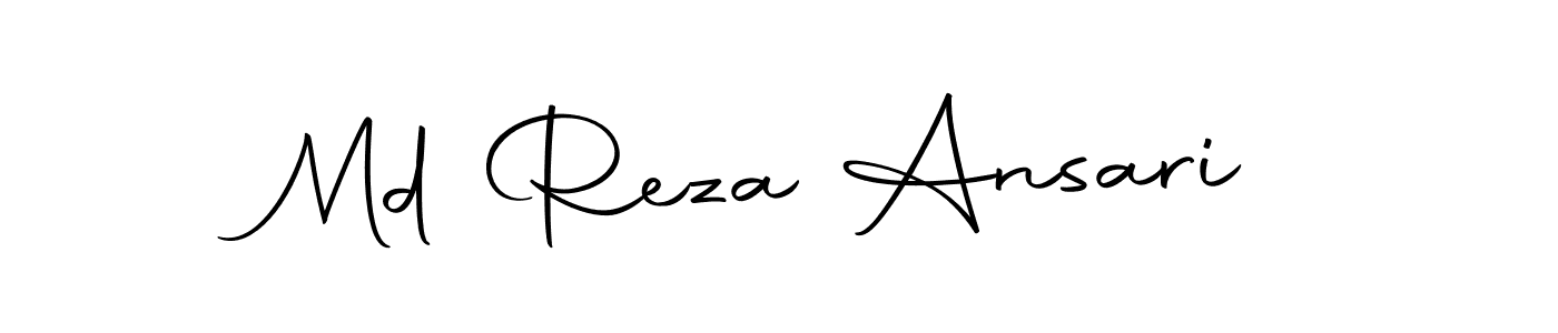 Make a beautiful signature design for name Md Reza Ansari. With this signature (Autography-DOLnW) style, you can create a handwritten signature for free. Md Reza Ansari signature style 10 images and pictures png