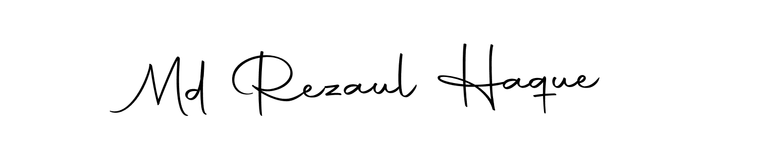 Design your own signature with our free online signature maker. With this signature software, you can create a handwritten (Autography-DOLnW) signature for name Md Rezaul Haque. Md Rezaul Haque signature style 10 images and pictures png