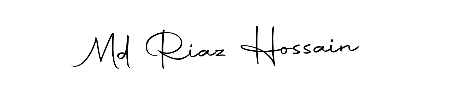 How to make Md Riaz Hossain signature? Autography-DOLnW is a professional autograph style. Create handwritten signature for Md Riaz Hossain name. Md Riaz Hossain signature style 10 images and pictures png