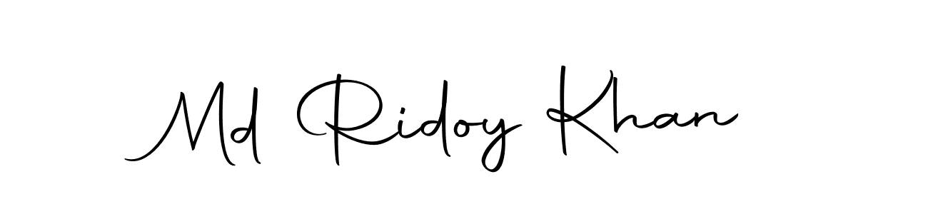 Also we have Md Ridoy Khan name is the best signature style. Create professional handwritten signature collection using Autography-DOLnW autograph style. Md Ridoy Khan signature style 10 images and pictures png