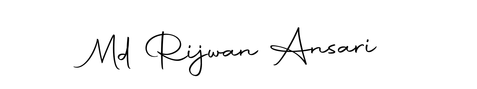 Design your own signature with our free online signature maker. With this signature software, you can create a handwritten (Autography-DOLnW) signature for name Md Rijwan Ansari. Md Rijwan Ansari signature style 10 images and pictures png