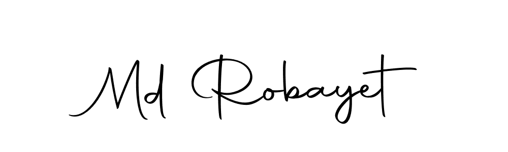 Similarly Autography-DOLnW is the best handwritten signature design. Signature creator online .You can use it as an online autograph creator for name Md Robayet. Md Robayet signature style 10 images and pictures png