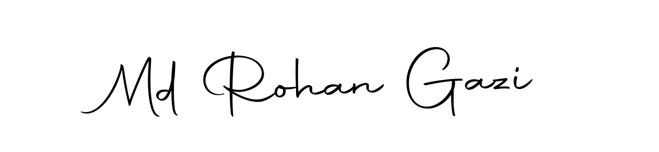 Make a beautiful signature design for name Md Rohan Gazi. With this signature (Autography-DOLnW) style, you can create a handwritten signature for free. Md Rohan Gazi signature style 10 images and pictures png