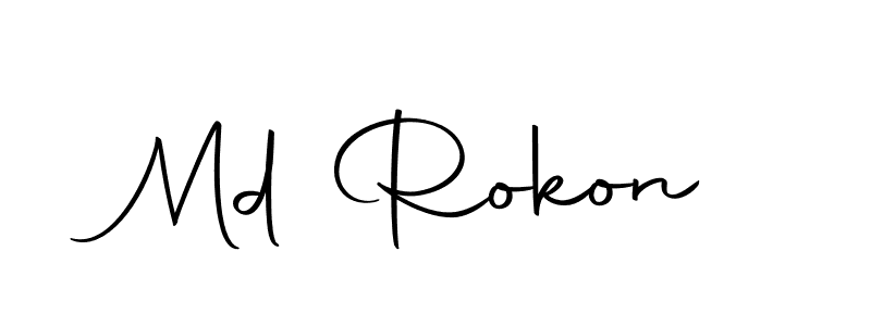 It looks lik you need a new signature style for name Md Rokon. Design unique handwritten (Autography-DOLnW) signature with our free signature maker in just a few clicks. Md Rokon signature style 10 images and pictures png