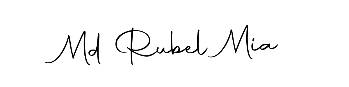 Make a short Md Rubel Mia signature style. Manage your documents anywhere anytime using Autography-DOLnW. Create and add eSignatures, submit forms, share and send files easily. Md Rubel Mia signature style 10 images and pictures png