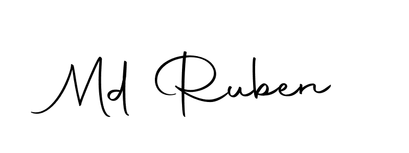 Md Ruben stylish signature style. Best Handwritten Sign (Autography-DOLnW) for my name. Handwritten Signature Collection Ideas for my name Md Ruben. Md Ruben signature style 10 images and pictures png