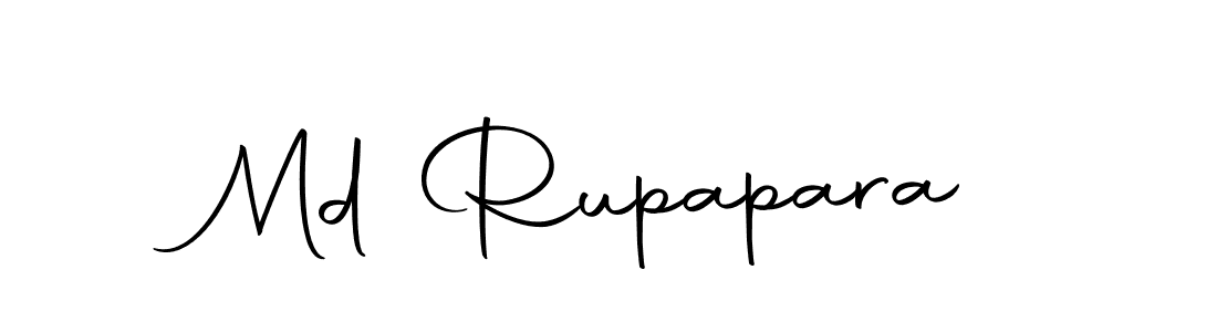 Make a beautiful signature design for name Md Rupapara. With this signature (Autography-DOLnW) style, you can create a handwritten signature for free. Md Rupapara signature style 10 images and pictures png