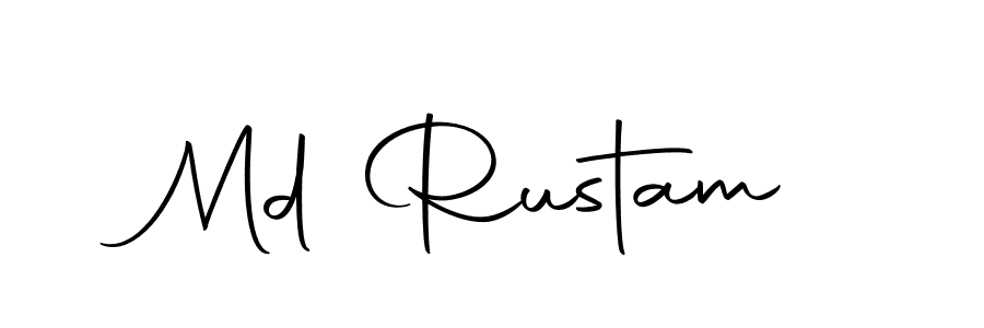 if you are searching for the best signature style for your name Md Rustam. so please give up your signature search. here we have designed multiple signature styles  using Autography-DOLnW. Md Rustam signature style 10 images and pictures png