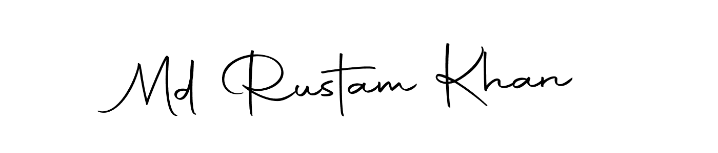 How to make Md Rustam Khan signature? Autography-DOLnW is a professional autograph style. Create handwritten signature for Md Rustam Khan name. Md Rustam Khan signature style 10 images and pictures png