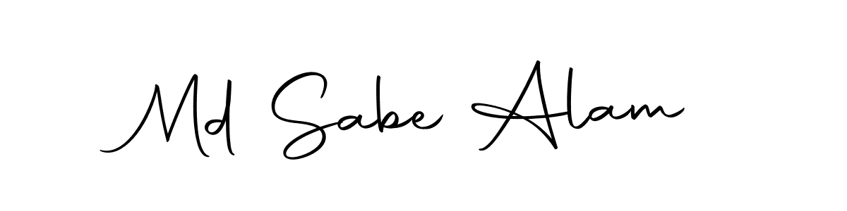 Also we have Md Sabe Alam name is the best signature style. Create professional handwritten signature collection using Autography-DOLnW autograph style. Md Sabe Alam signature style 10 images and pictures png