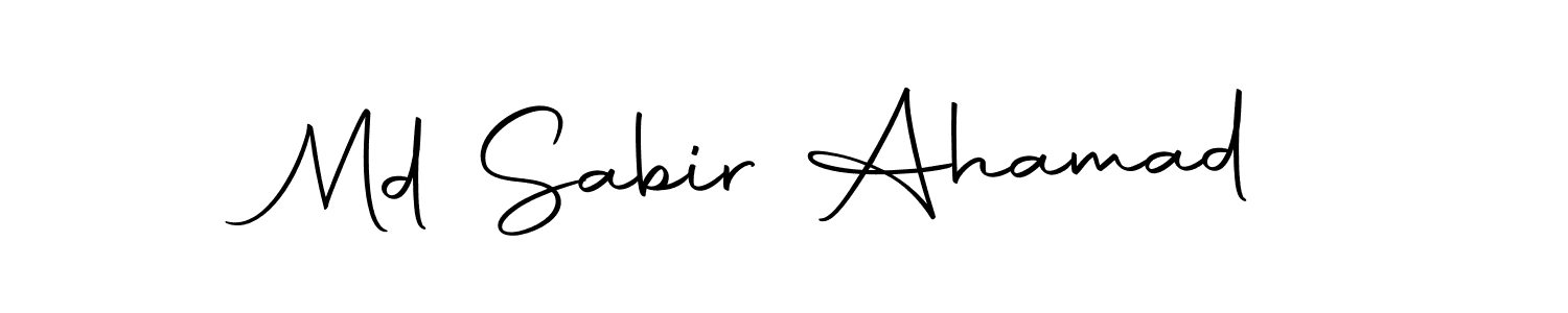 Similarly Autography-DOLnW is the best handwritten signature design. Signature creator online .You can use it as an online autograph creator for name Md Sabir Ahamad. Md Sabir Ahamad signature style 10 images and pictures png