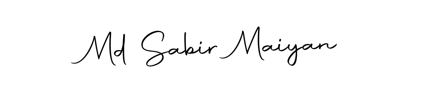 The best way (Autography-DOLnW) to make a short signature is to pick only two or three words in your name. The name Md Sabir Maiyan include a total of six letters. For converting this name. Md Sabir Maiyan signature style 10 images and pictures png