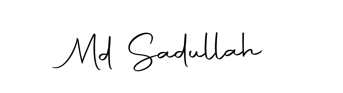 Also we have Md Sadullah name is the best signature style. Create professional handwritten signature collection using Autography-DOLnW autograph style. Md Sadullah signature style 10 images and pictures png