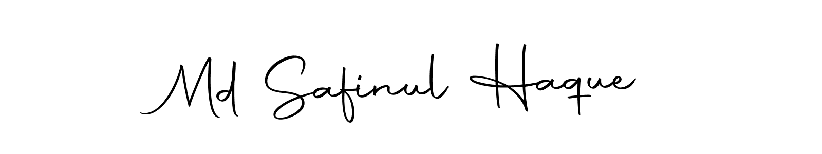 Create a beautiful signature design for name Md Safinul Haque. With this signature (Autography-DOLnW) fonts, you can make a handwritten signature for free. Md Safinul Haque signature style 10 images and pictures png