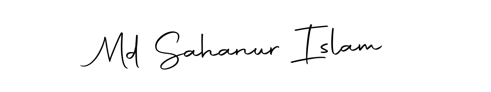Also we have Md Sahanur Islam name is the best signature style. Create professional handwritten signature collection using Autography-DOLnW autograph style. Md Sahanur Islam signature style 10 images and pictures png
