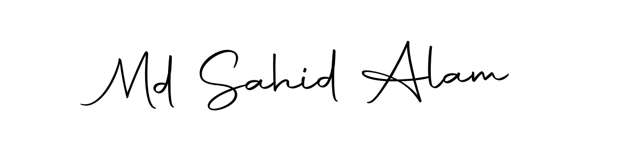 Use a signature maker to create a handwritten signature online. With this signature software, you can design (Autography-DOLnW) your own signature for name Md Sahid Alam. Md Sahid Alam signature style 10 images and pictures png