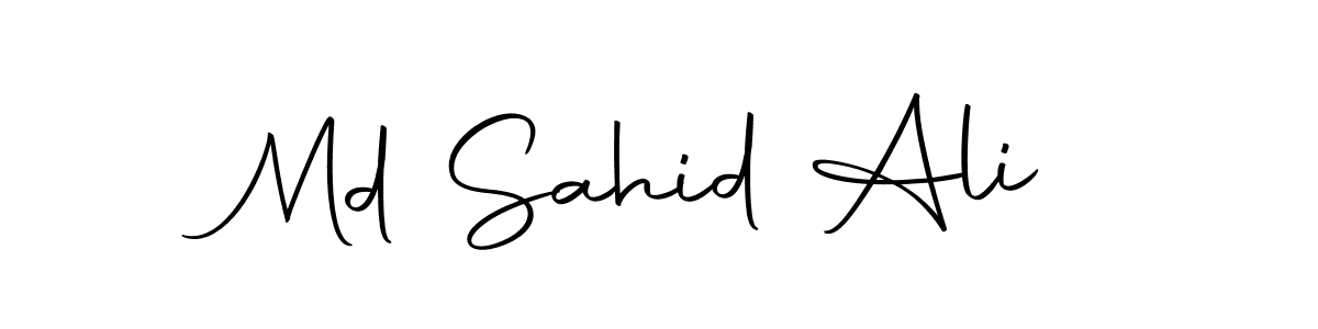 It looks lik you need a new signature style for name Md Sahid Ali. Design unique handwritten (Autography-DOLnW) signature with our free signature maker in just a few clicks. Md Sahid Ali signature style 10 images and pictures png