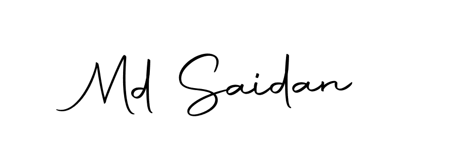 if you are searching for the best signature style for your name Md Saidan. so please give up your signature search. here we have designed multiple signature styles  using Autography-DOLnW. Md Saidan signature style 10 images and pictures png