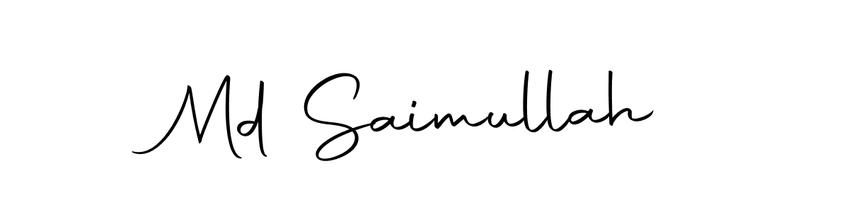 Similarly Autography-DOLnW is the best handwritten signature design. Signature creator online .You can use it as an online autograph creator for name Md Saimullah. Md Saimullah signature style 10 images and pictures png