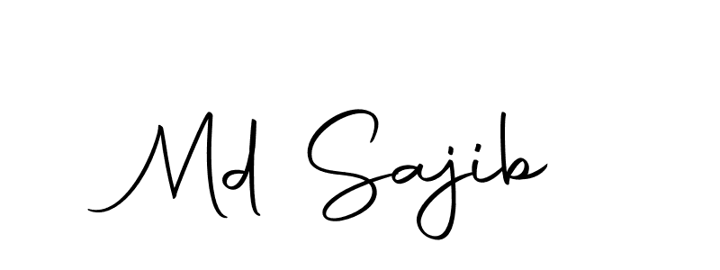 Also we have Md Sajib name is the best signature style. Create professional handwritten signature collection using Autography-DOLnW autograph style. Md Sajib signature style 10 images and pictures png